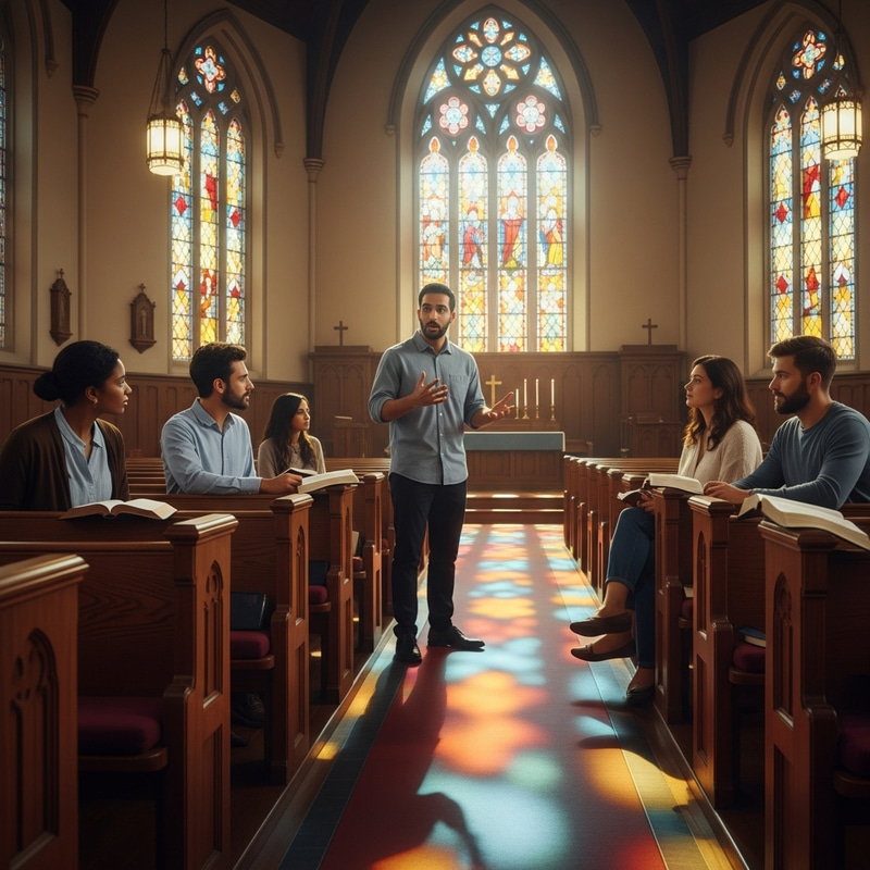 Diverse Bible Study in Traditional Church Setting Diverse Bible Study in Traditional Church Setting