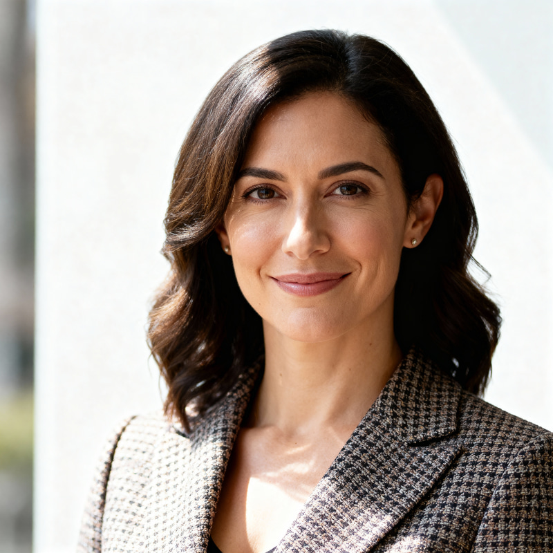 New York Conference Headshot of Woman