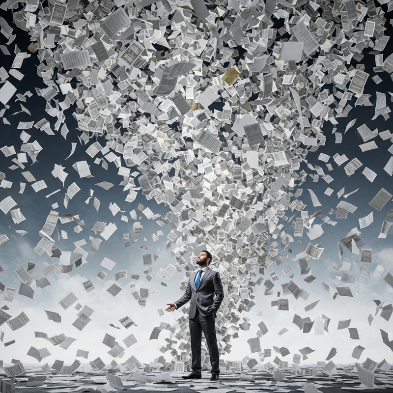 Investor Amidst Swirling Papers