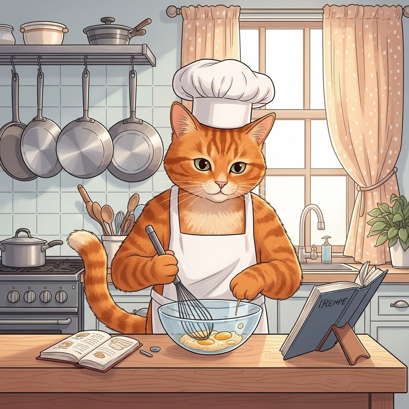 Cute Cat Cooking Adventures Cute Cat Cooking Adventures