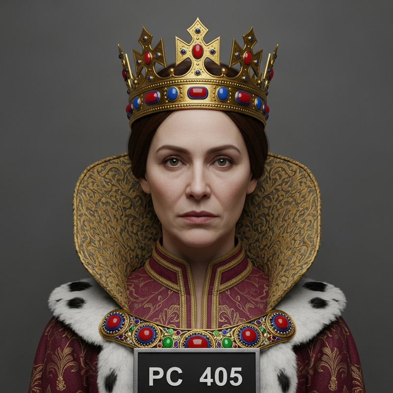 Fictional Queen Medieval Era Mug Shot - Regal Appearance