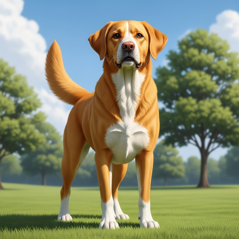 Happy Labrador Retriever