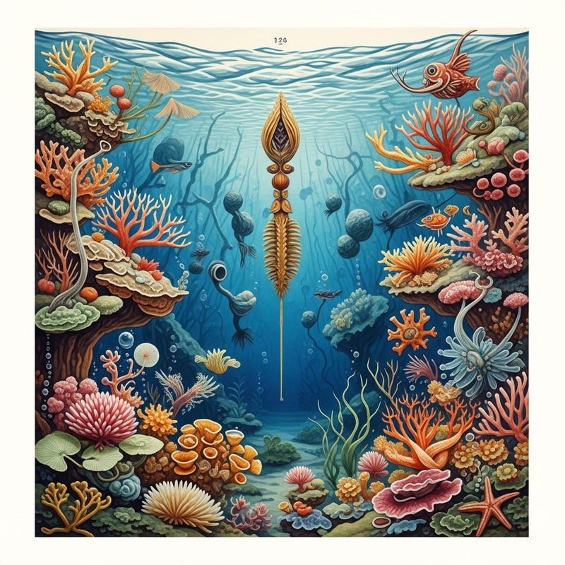 Fantastical Underwater World: Fluidity of Water & Marine Life Fantastical Underwater World: Fluidity of Water & Marine Life
