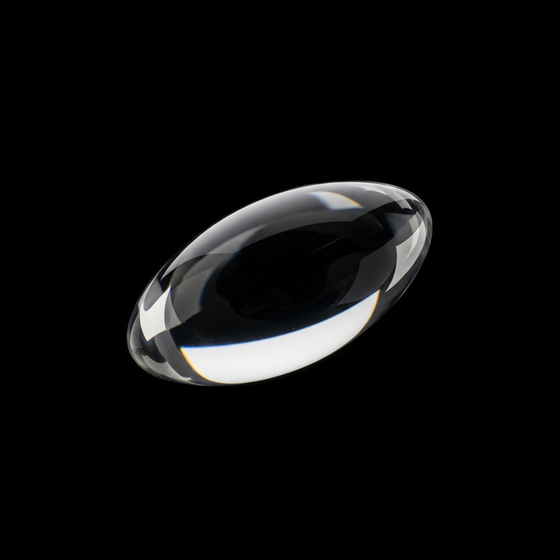 Mesmerizing Glass Ellipsoid Suspended in Air - High-Speed Photography Mesmerizing Glass Ellipsoid Suspended in Air - High-Speed Photography