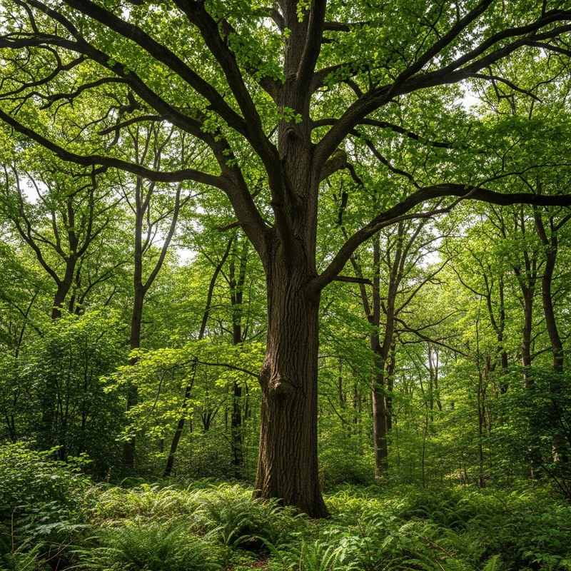 Majestic Trees: Enchanting Forest Scene Majestic Trees: Enchanting Forest Scene