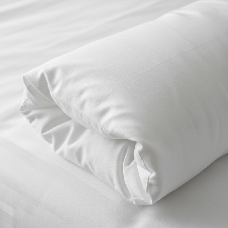 Luxurious White Bedsheet with Cotton Stuffing Luxurious White Bedsheet with Cotton Stuffing