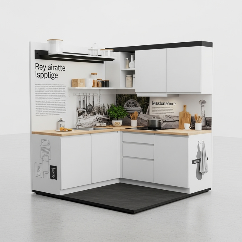 Attractive Kitchen Module in Your Floor Space with Product Info Attractive Kitchen Module in Your Floor Space with Product Info