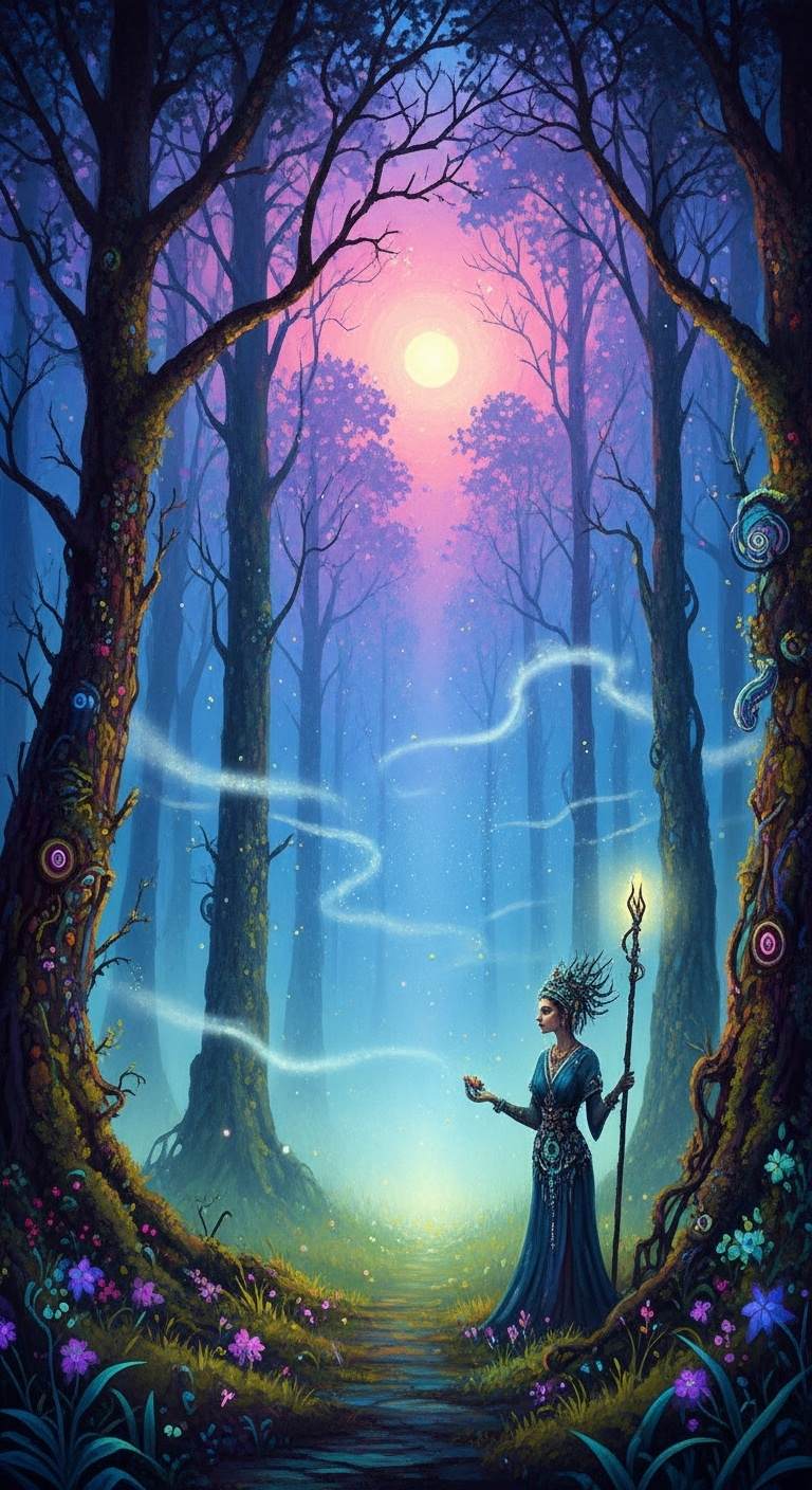 Enchanting Mystical Forest: Brian Froud Inspired Fantasy Art Enchanting Mystical Forest: Brian Froud Inspired Fantasy Art