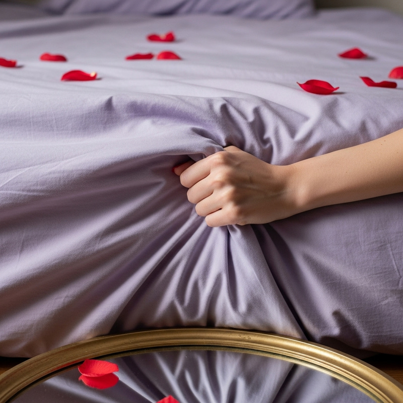 Intense Desire: A Captivating Bedroom Scene Intense Desire: A Captivating Bedroom Scene