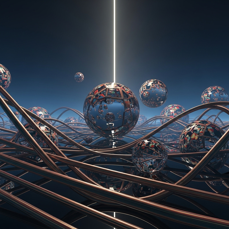 Surreal Abstract Shapes & Vibrant Colors