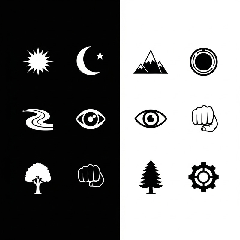 Minimalist Empire Flag Design | The 8 Inner Powers Symbolized