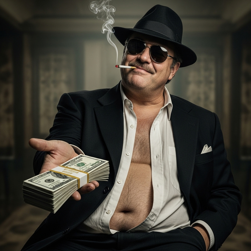 Gangster Style with Bill Stack and Panache - Vintage Elegance Gangster Style with Bill Stack and Panache - Vintage Elegance