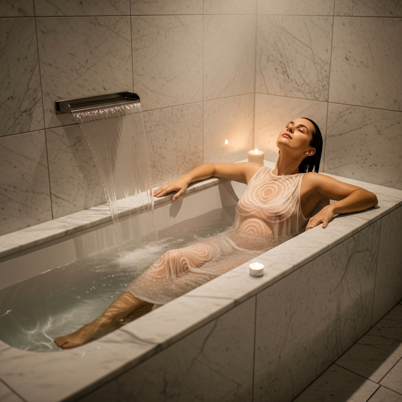 Tranquil Bathroom Ambiance with Water Sounds Tranquil Bathroom Ambiance with Water Sounds