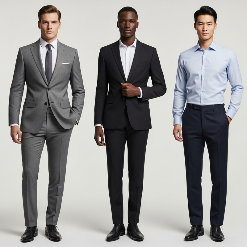 Stylish Business Attire for Men and Women | Contemporary Dress Selection Stylish Business Attire for Men and Women | Contemporary Dress Selection