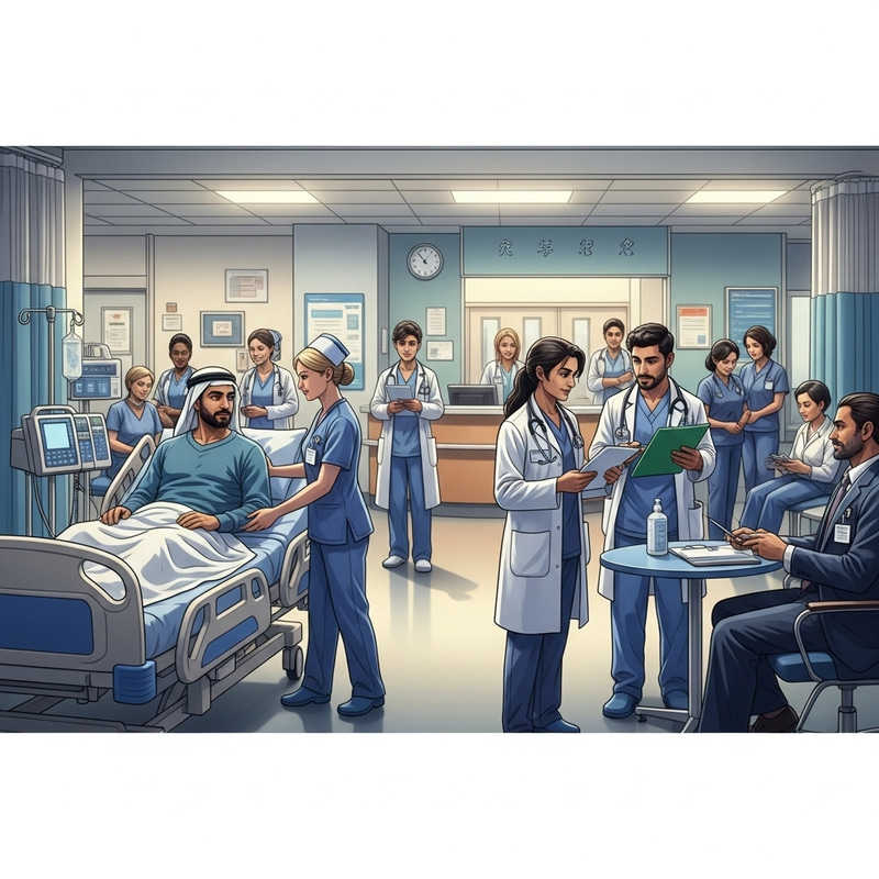 Hospital Realism: A Vibrant Medical Scene
