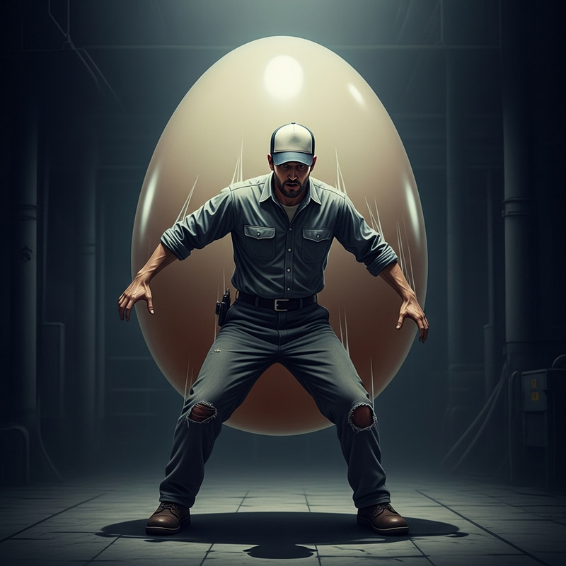 Brett's Unusual Transformation into an Egg | Alien Brett's Unusual Transformation into an Egg | Alien