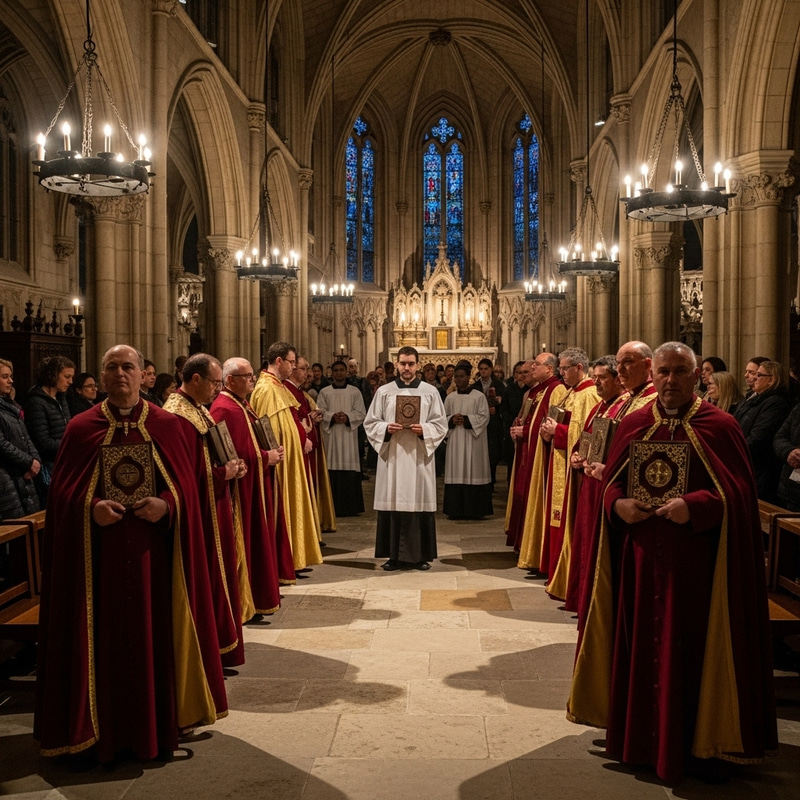 Unitologists Gathered in Gothic Chapel Unitologists Gathered in Gothic Chapel