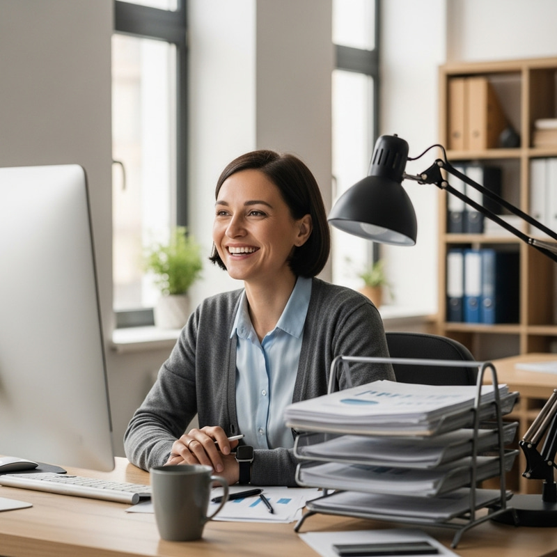 Happy Office Environment: Inspiring Work Joy | Website Name