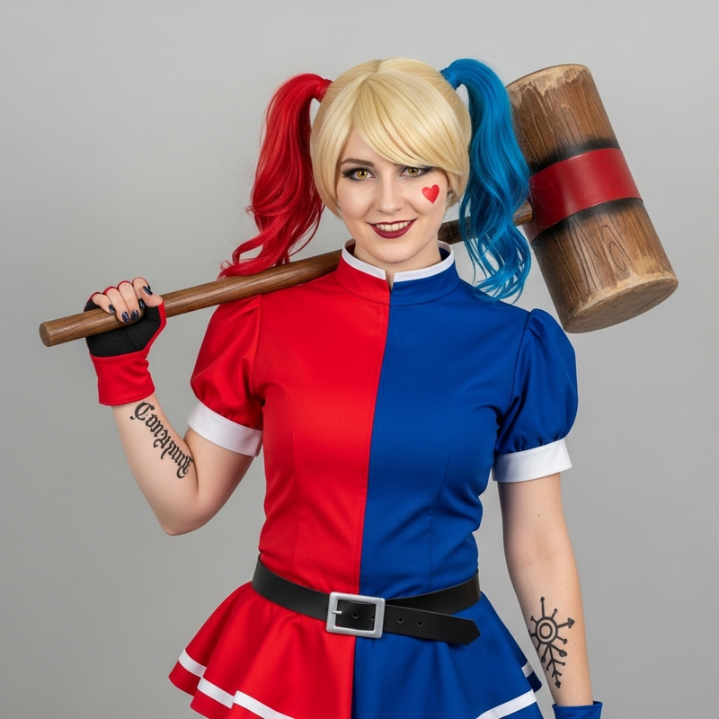 Harley Quinn Image: Celebrate Chaos and Unpredictability