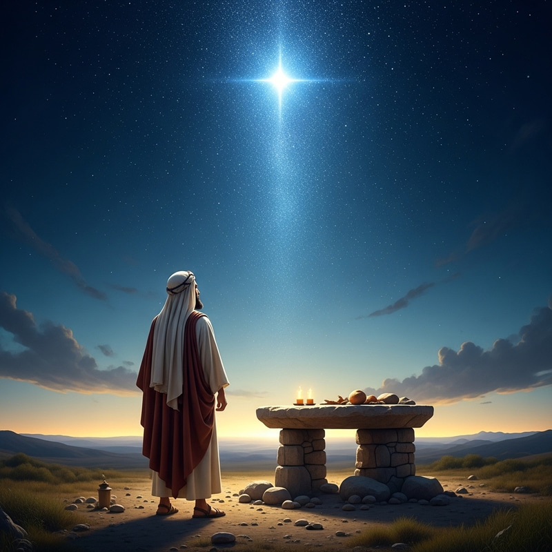 Abraham's Journey: Starry Promise in the Landscape Abraham's Journey: Starry Promise in the Landscape