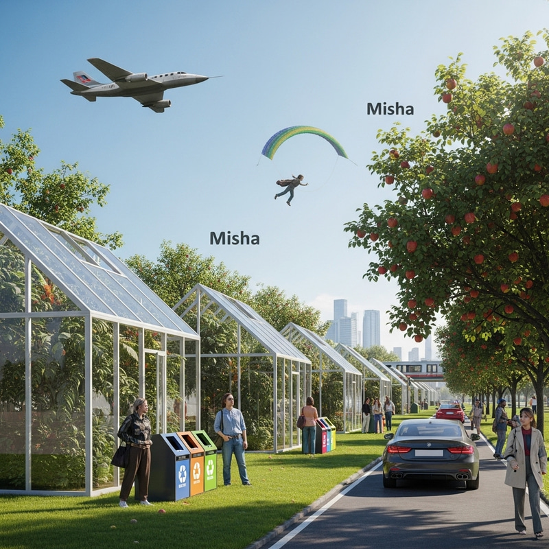 Eco-Friendly Glass Houses and Urban Lifestyles