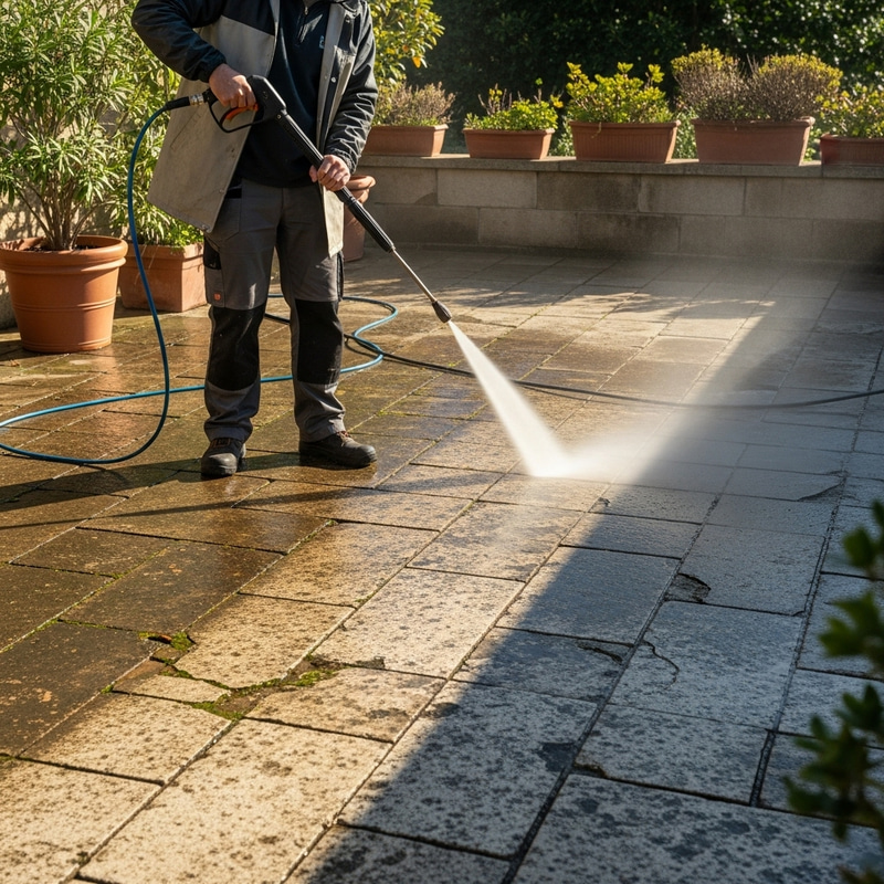Terrace High Pressure Cleaning | Professional Cleaners