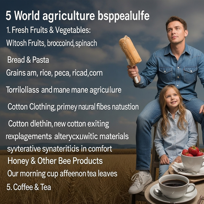 Life Without Agriculture: 5 Essentials You'd Miss Life Without Agriculture: 5 Essentials You'd Miss