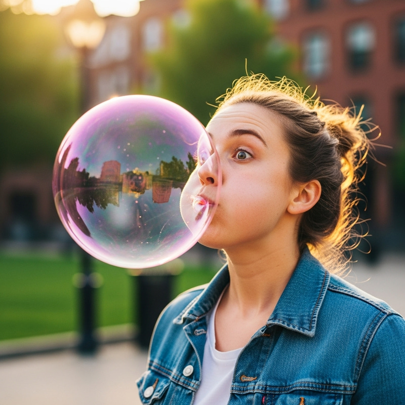 Blowing Bubblegum: Expert Techniques for Large Bubbles