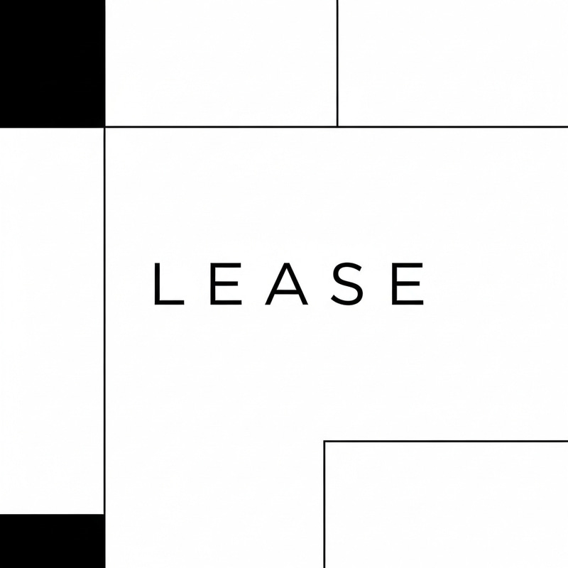 Lease - Black and White Minimalism Lease - Black and White Minimalism