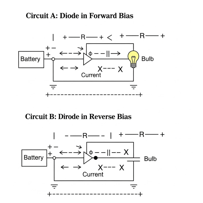 Understanding Series Circuits: Forward & Reverse Bias