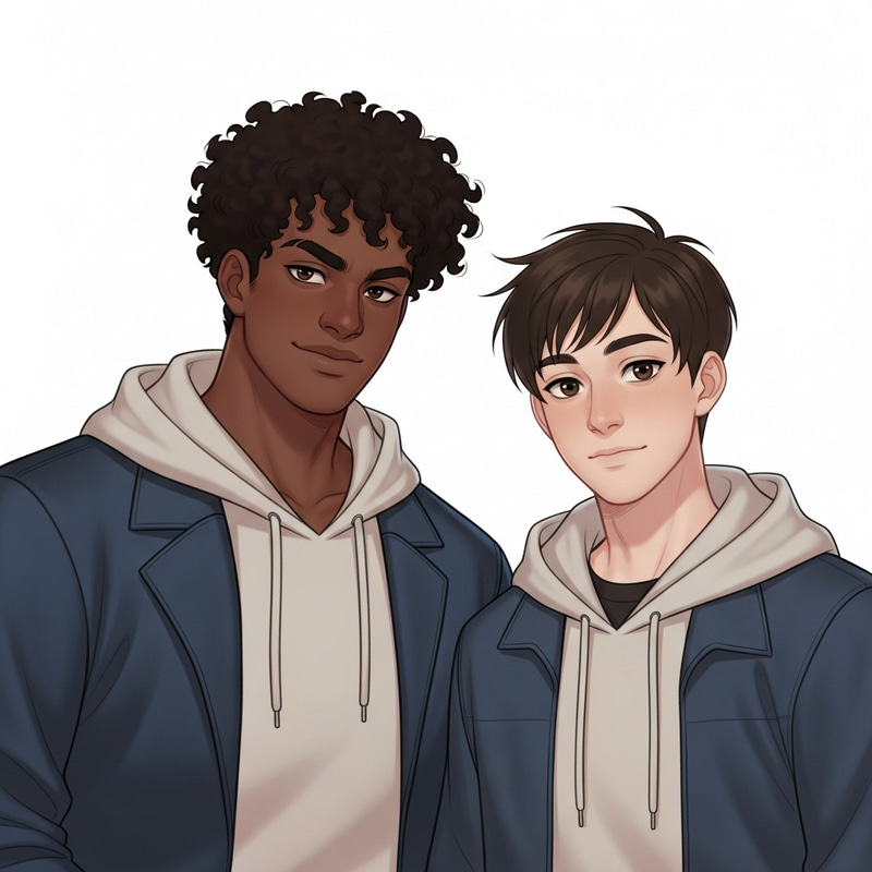 Diverse Boys Personifying Unique Characteristics Diverse Boys Personifying Unique Characteristics