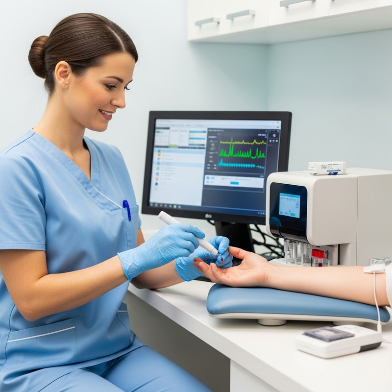 Cutting-Edge Blood Analysis System with Advanced Care Technology Cutting-Edge Blood Analysis System with Advanced Care Technology