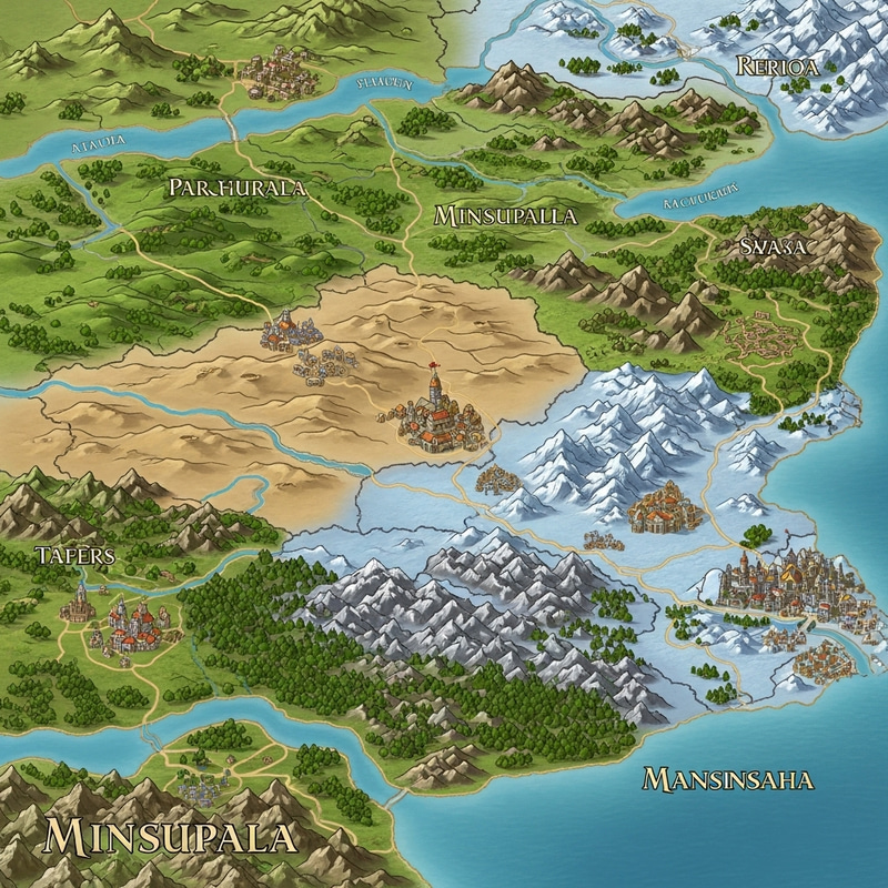 Discover Minsupala: Detailed Map of the Region