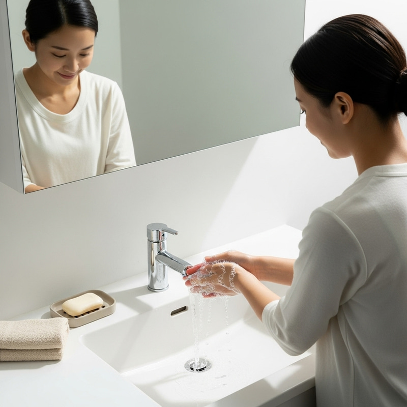 Detailed Hand Washing Process: Step-by-Step Visual Guide Detailed Hand Washing Process: Step-by-Step Visual Guide