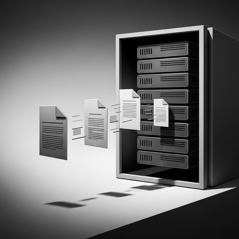 Vintage File Transfer: Hosting Website Art Print Vintage File Transfer: Hosting Website Art Print