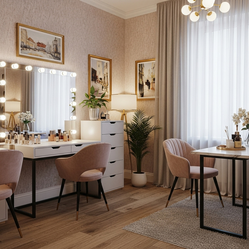 Sophisticated Dressing Room Design for Restaurants