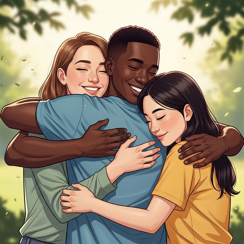 Warm and Companionship: Embracing White, Black, and Yellow Personas Warm and Companionship: Embracing White, Black, and Yellow Personas