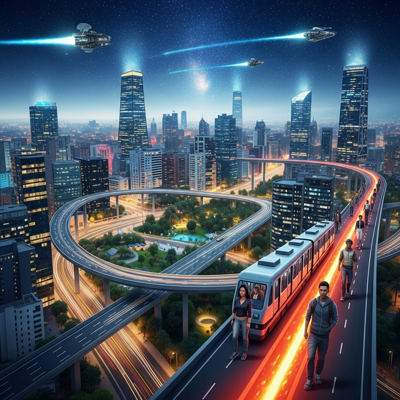 Imagining Future Lima Peru 3000: Skyscrapers & Magma Monorail Imagining Future Lima Peru 3000: Skyscrapers & Magma Monorail