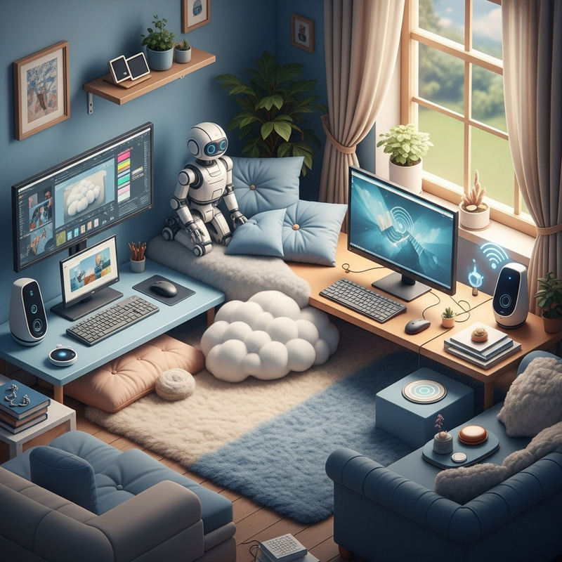 Soft Tech Fusion: Innovating Comfort for Cozy Rooms