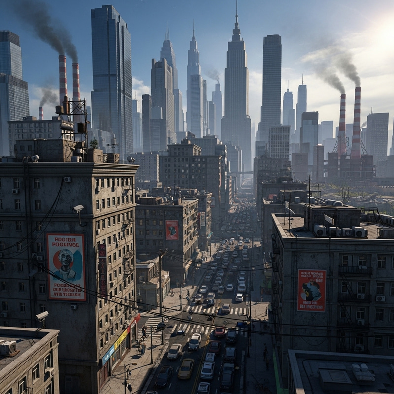 Bleak Urban Landscape: A Warning for Humanity Bleak Urban Landscape: A Warning for Humanity