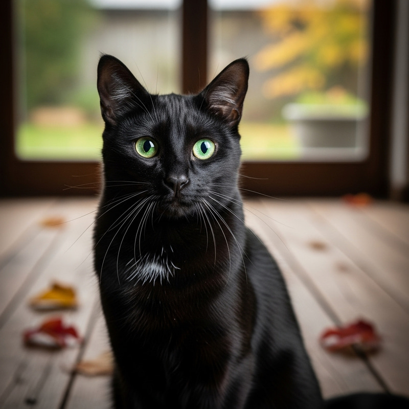 Black Cat | Stunning Image of a Black Feline Black Cat | Stunning Image of a Black Feline