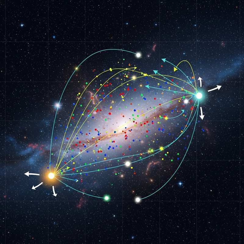 Particle Mapping with Gravitational Effects Particle Mapping with Gravitational Effects