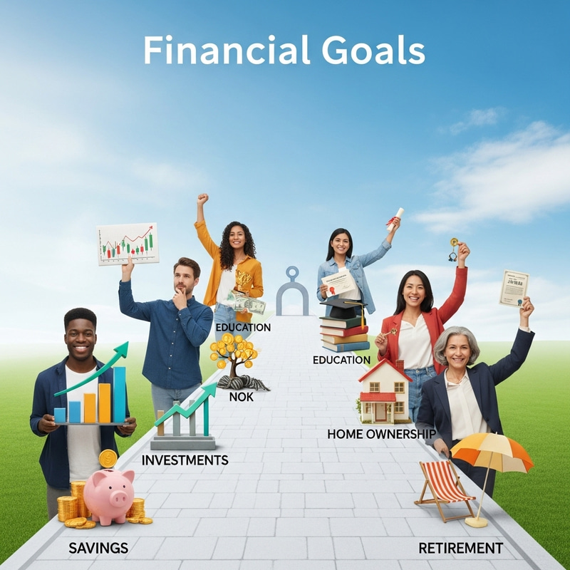 Financial Goals: Milestones for Success in Savings, Investments, Home Ownership, and Education Financial Goals: Milestones for Success in Savings, Investments, Home Ownership, and Education