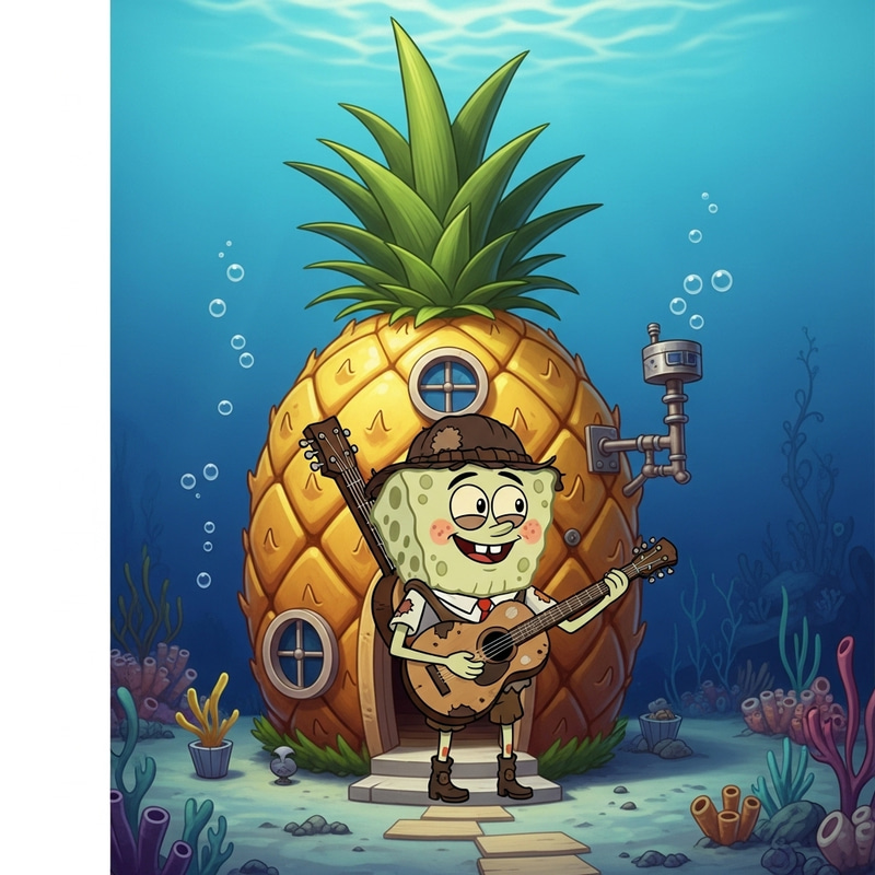 Meet Bob Esponja Yonki: The Bohemian Sea Sponge Meet Bob Esponja Yonki: The Bohemian Sea Sponge