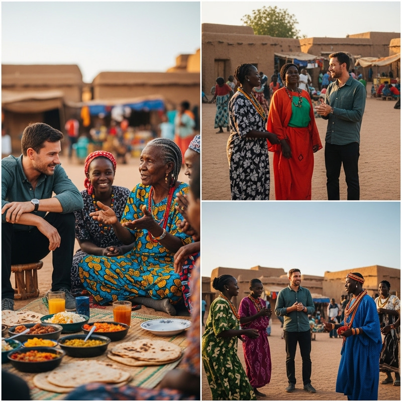 Cultural Exchange: White Person Embracing Black Culture Cultural Exchange: White Person Embracing Black Culture