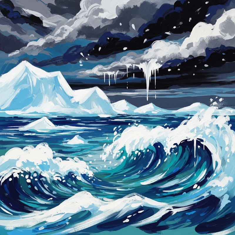 The Urgency of Climate Change Through Abstract Art