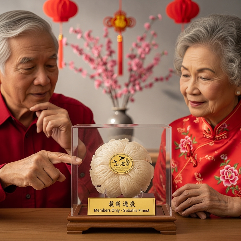 Sabah Bird Nest for Old People | Chinese New Year Celebration Sabah Bird Nest for Old People | Chinese New Year Celebration