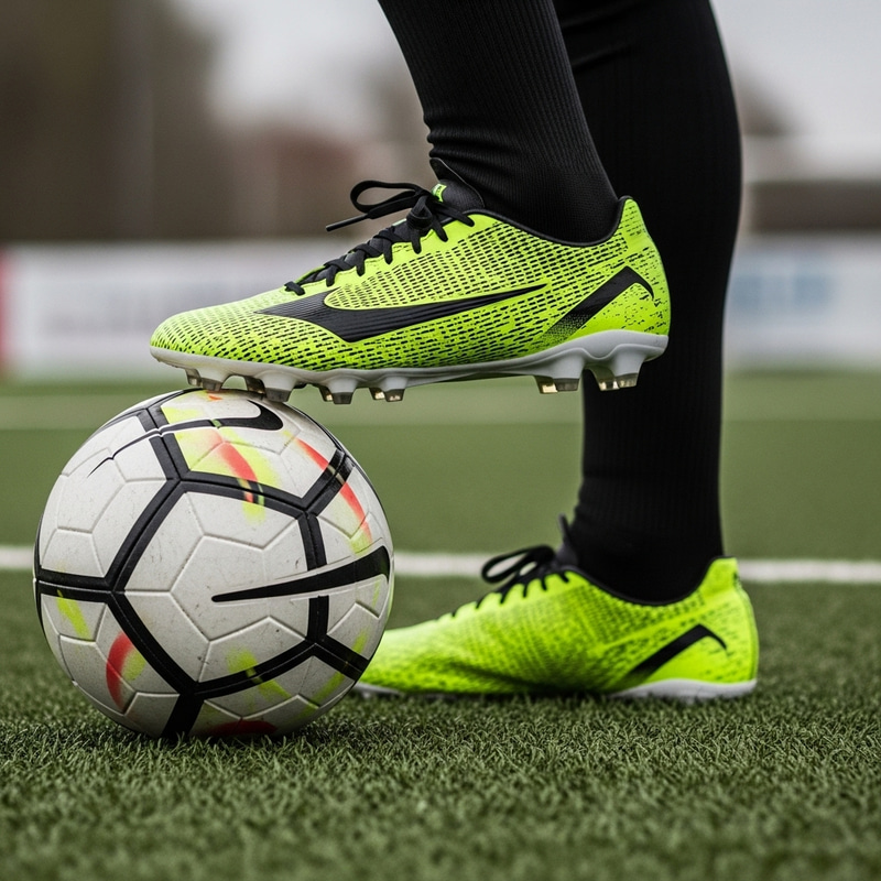 Dynamic Patrick Soccer Cleats in Action