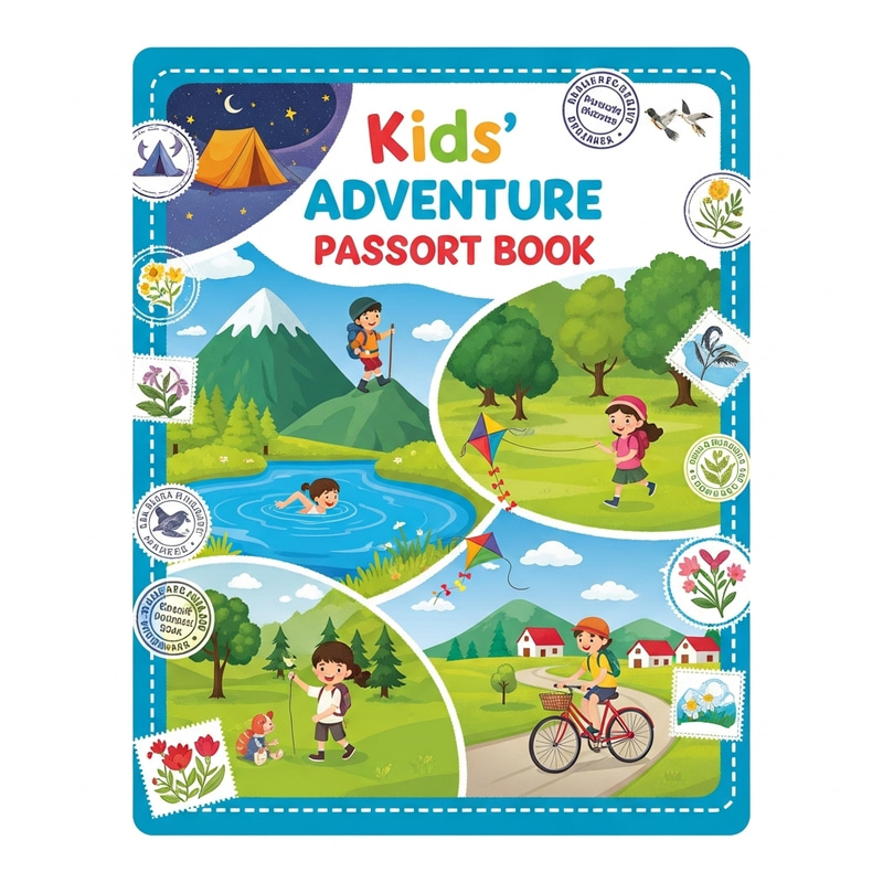 Kids Adventure Passport - Outdoor Activities Book Kids Adventure Passport - Outdoor Activities Book