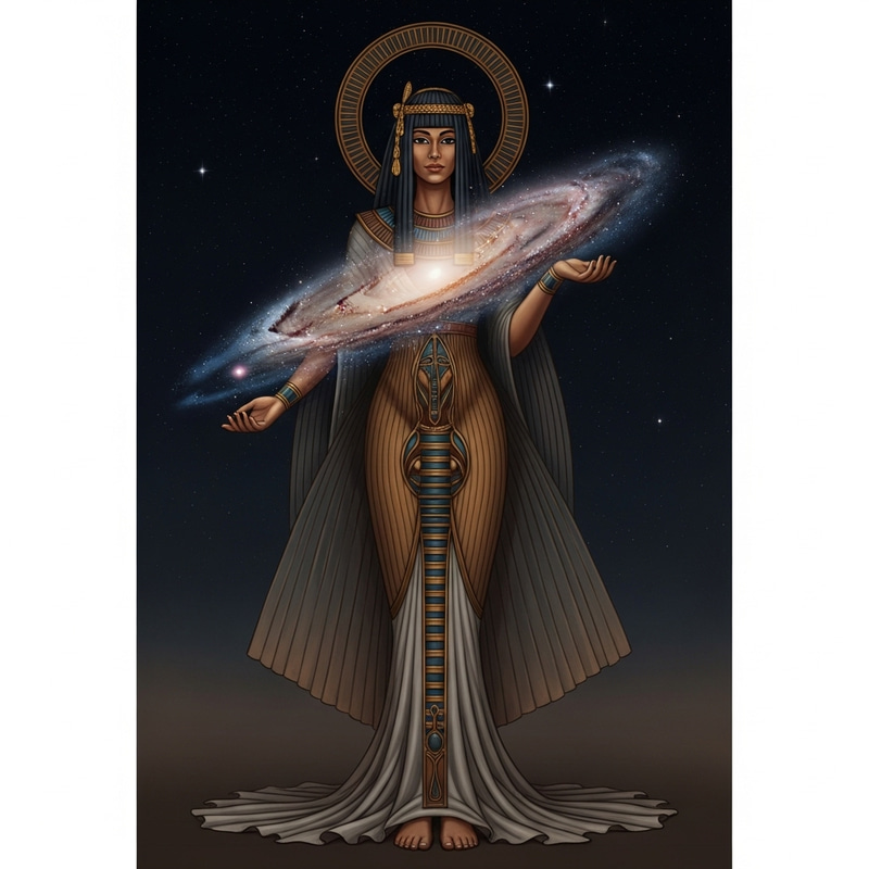 Amonet - Egyptian Goddess of Mystery Embodying Cosmic Wisdom